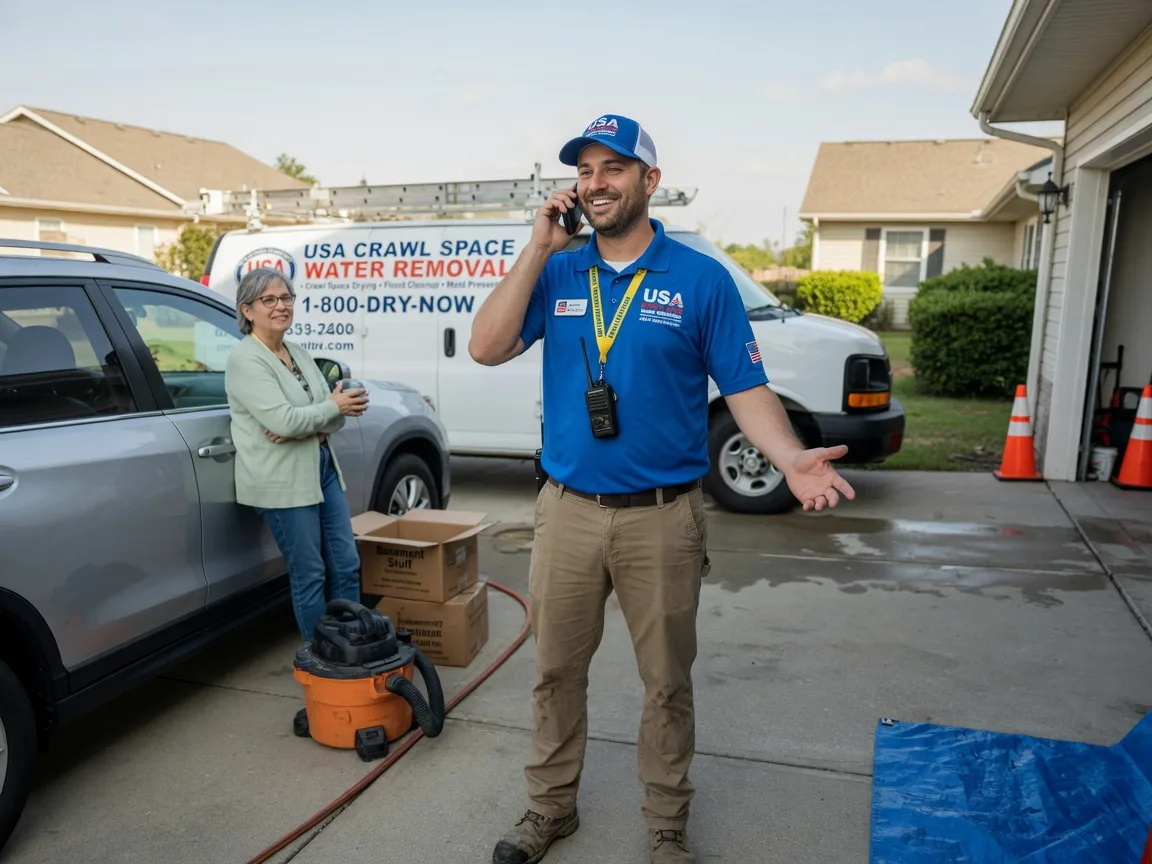Crawl Space Water Removal Elmer, LA FAQs